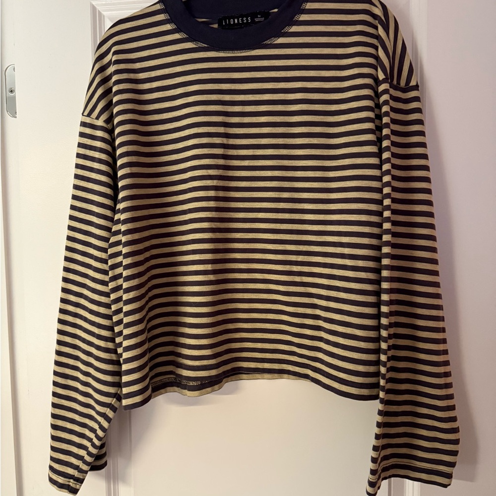 Lioness Striped Long Sleeve Shirt